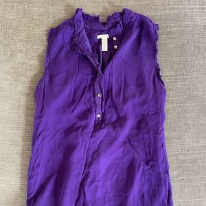 J. Crew Sleeveless Blouse